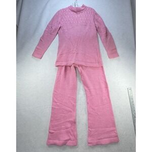 VTG Starlight Trading Sweater & Pants Set Size‎ Medium Lambswool Angora Rabbit